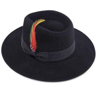 Hoeden - Gårda Astoria Fedora (zwart)