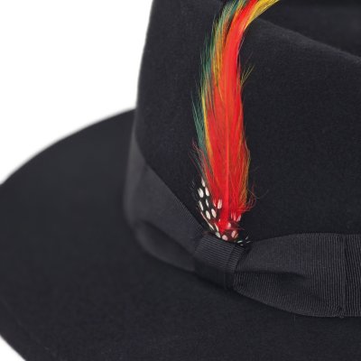 Hoeden - Gårda Astoria Fedora (zwart)