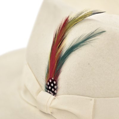 Hoeden - Gårda Astoria Fedora (wit)