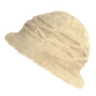 Hoeden - Gårda Atri Angora Cloche (beige)