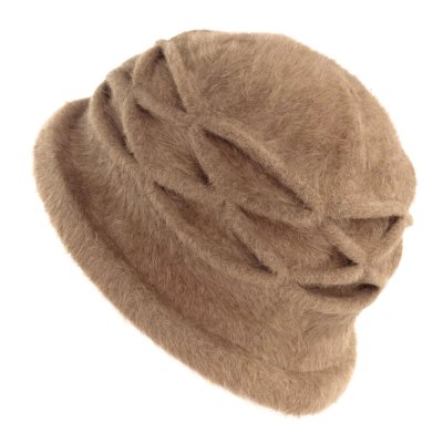 Hoeden - Gårda Atri Angora Cloche (bruin)