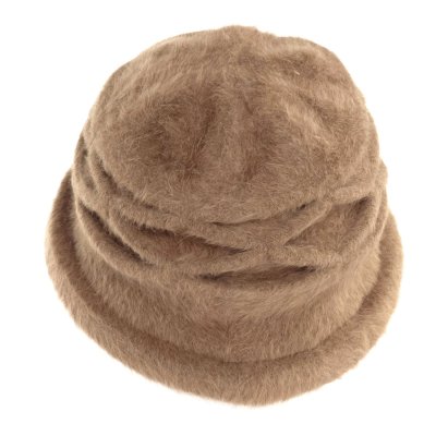 Hoeden - Gårda Atri Angora Cloche (bruin)