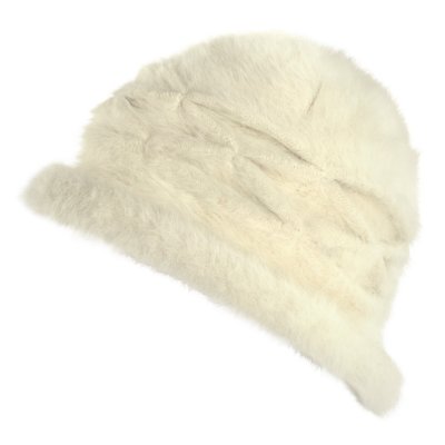 Hoeden - Gårda Atri Angora Cloche (wit)