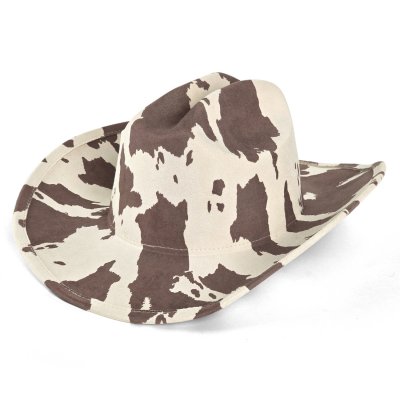 Hoeden - Gårda Bozeman Cowboy (wit/bruin)