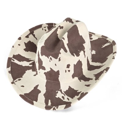 Hoeden - Gårda Bozeman Cowboy (wit/bruin)