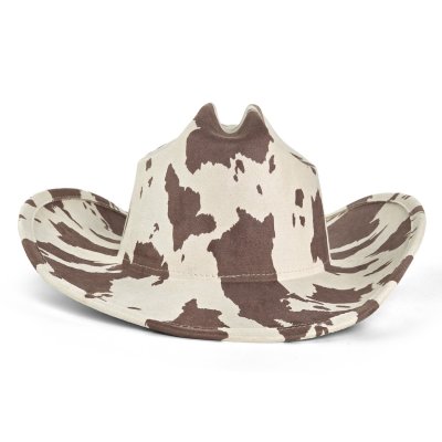 Hoeden - Gårda Bozeman Cowboy (wit/bruin)