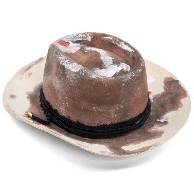 Hoeden - Gårda Buchanan Distressed Fedora (bruin)