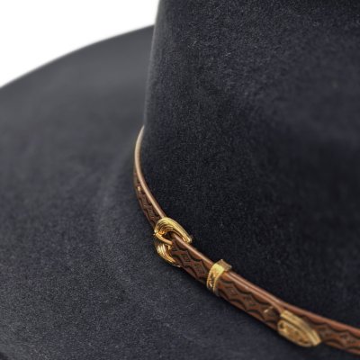 Hoeden - Gårda Chinook Cowboy (zwart)