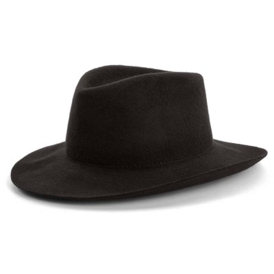 Hoeden - Gårda Empoli Wool Traveller (zwart)