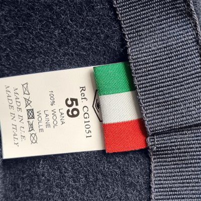 Hoeden - Gårda Empoli Wool Traveller (blauw)
