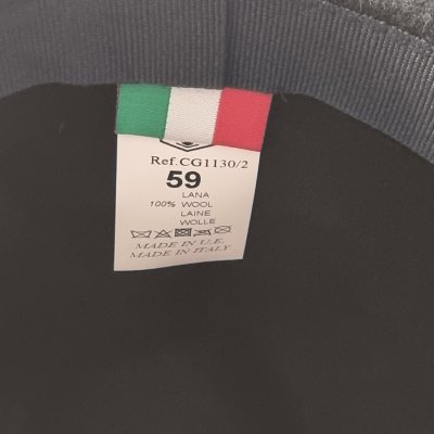 Hoeden - Gårda Fabriano Wide Brim Wool Fedora (zwart)