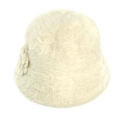Hoeden - Gårda Le Vigan Angora Bucket Hat (wit)