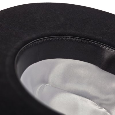 Hoeden - Gårda Marcola Wide brimmed Fedora (zwart)