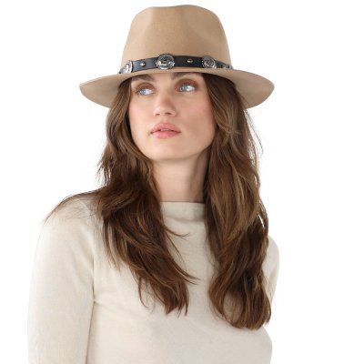 Hoeden - Gårda Maricopa Fedora (beige)