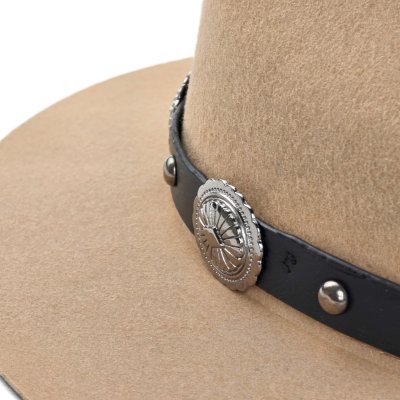 Hoeden - Gårda Maricopa Fedora (beige)