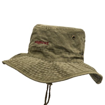 Hoeden - Gårda Negroni Bucket Hat (groente)