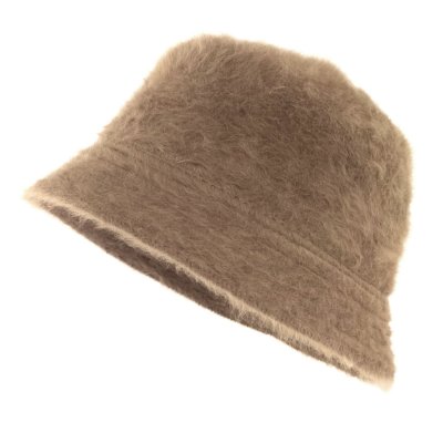 Hoeden - Gårda Orvieto Angora Bucket Hat (bruin)