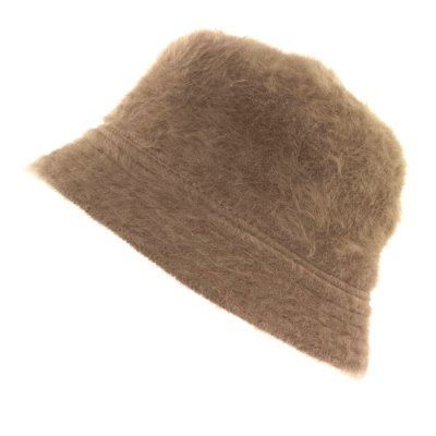 Hoeden - Gårda Orvieto Angora Bucket Hat (bruin)