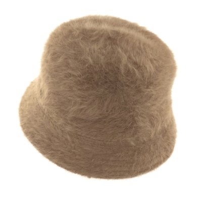 Hoeden - Gårda Orvieto Angora Bucket Hat (bruin)