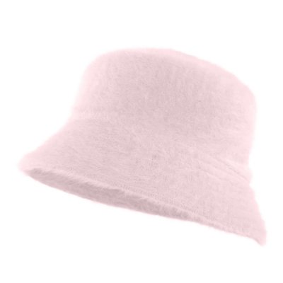 Hoeden - Gårda Orvieto Angora Bucket Hat (roze)