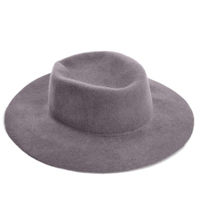 Hoeden - Gårda Pinerolo Unstructured Wool Hat (grijs)