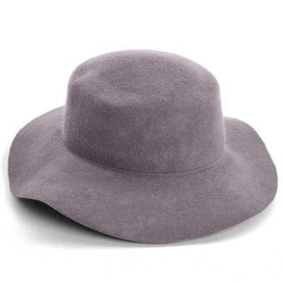 Hoeden - Gårda Pinerolo Unstructured Wool Hat (grijs)