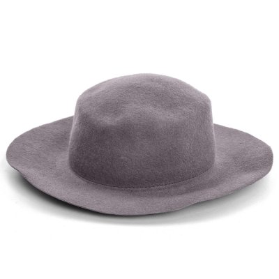 Hoeden - Gårda Pinerolo Unstructured Wool Hat (grijs)