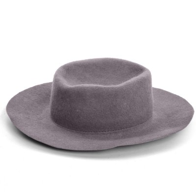 Hoeden - Gårda Pinerolo Unstructured Wool Hat (grijs)