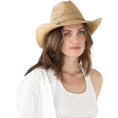Stro hoed - Gårda Santorini Western Hat (natuur)