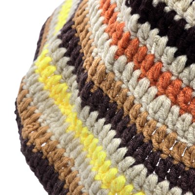 Hoeden - Gårda Solero Knitted Bucket Hat (beige/multi)