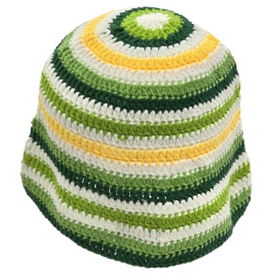 Hoeden - Gårda Solero Knitted Bucket Hat (groen/multi)