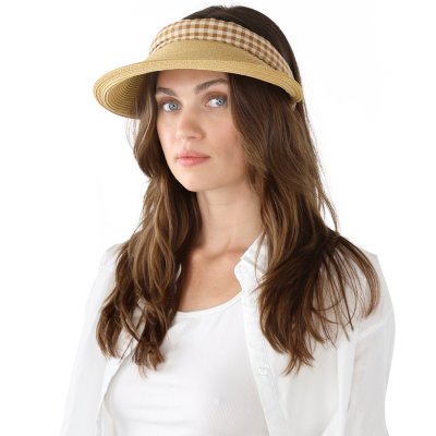 Zonneklep - Gårda Split Visor (naturel/bruin/beige)