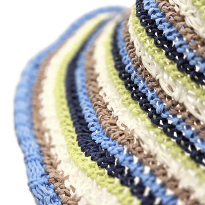 Hoeden - Gårda Tecina Knitted Bucket Hat (blauw/multi)