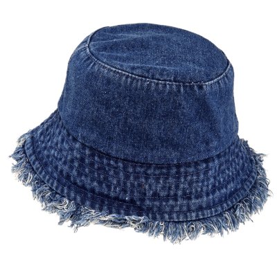Hoeden - Gårda Vintage Denim bucket hat (donkerblauw)