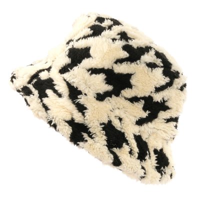 Hoeden - Gårda Visina Bucket hat (zwart/wit)