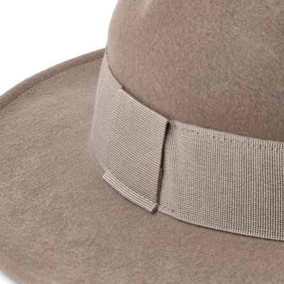 Hoeden - Gårda Volterra Fedora Wool Hat (taupe)