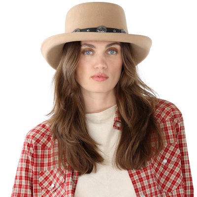 Hoeden - Gårda Winchester Gambler (beige)