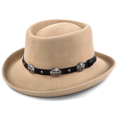 Hoeden - Gårda Winchester Gambler (beige)