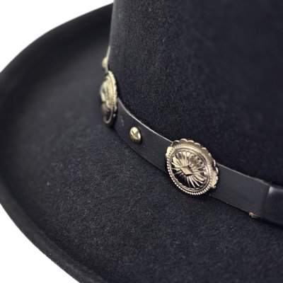 Hoeden - Gårda Winchester Gambler (zwart)