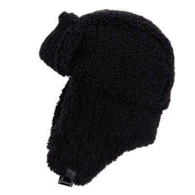 Pilotenmuts - Gårda Lycksele Trapper hat (zwart)