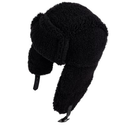 Pilotenmuts - Gårda Lycksele Trapper hat (zwart)