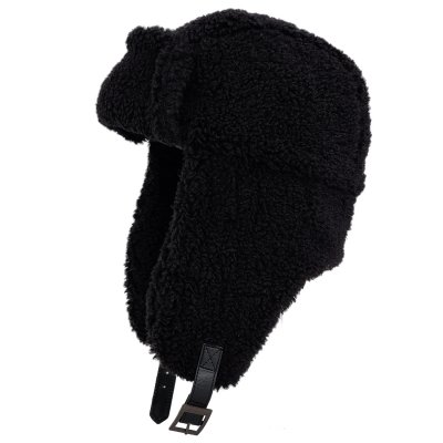 Pilotenmuts - Gårda Lycksele Trapper hat (zwart)