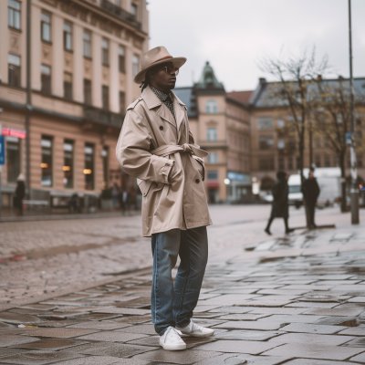 Hoeden - Gårda Montefalco Fedora Wool Hat (beige)