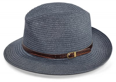 Hoeden - Gårda Agrigento Fedora (blauw)