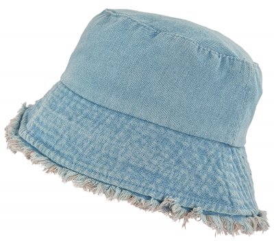 Hoeden - Gårda Brooke Denim Bucket Hat (lichtblauw)