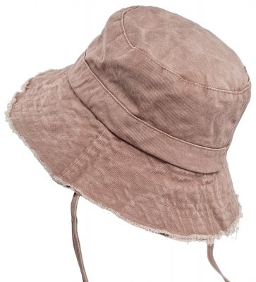 Hoeden - Gårda Bucket Hat (dusty red)