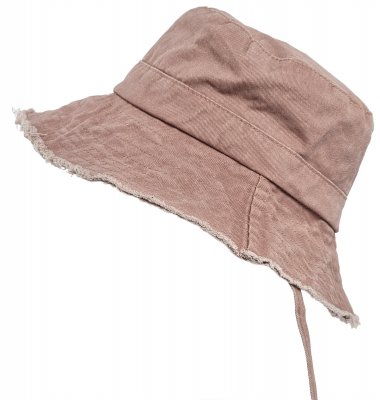 Hoeden - Gårda Bucket Hat (dusty red)