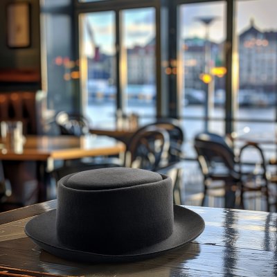 Hoeden - Gårda Cairns Pork Pie (zwart)