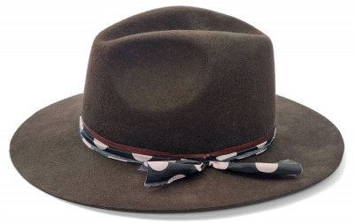 Hoeden - Gårda Chester Fedora (bruin)