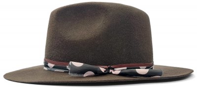 Hoeden - Gårda Chester Fedora (bruin)